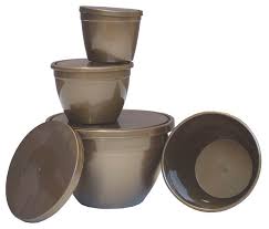 PUDDING BOWL & LID 400G x 400
