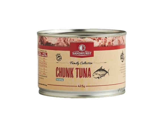 TUNA CHUNKS IN BRINE 425Gx24