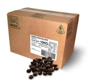 [NESCHOCBIT] CHOCOLATE DARK BITS NESTLE 15KG CTN 12057761