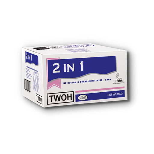 [TWOINONEH] 2 IN 1 PIE & BREAD SHORTENING HARD 15KG TWOH