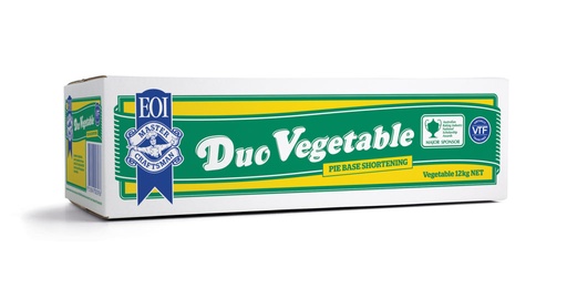 [VEGDUO] EOI DUO VEGETABLE PIE BASE SHORTENING 12KG