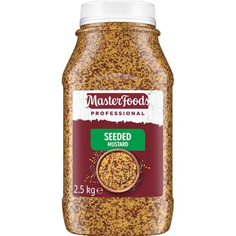 [MUSTSEE] MASTERFOODS SEEDED MUSTARD 2.5KG 