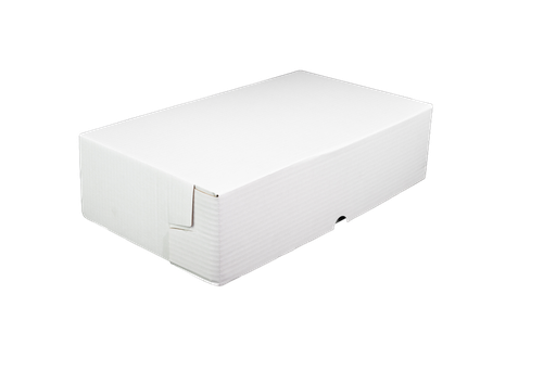 [CBOXQTR] CAKE BOX 1/4 SLAB 390 X 230 X 98mm (100 PACK) PREMIUM OSLO OPC3923 