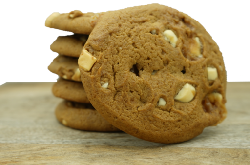 [BAKSALTCARCOOK] BISCUIT SALTED CARAMEL & WHITE CHOCOLATE BAKELS (70g) 12.5kg 631613